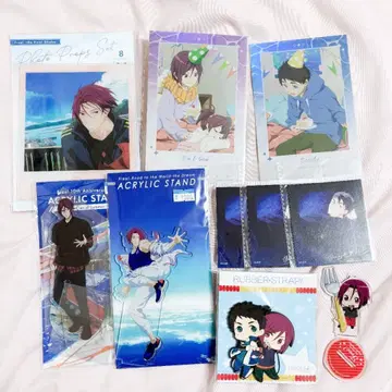 Free! 마츠오카 린 야마자키 소스케 굿즈 세트 묶음 판매