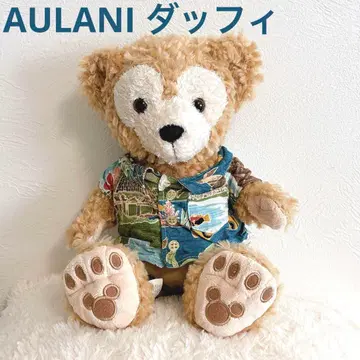 하와이 디즈니 더피 봉제 인형 아우라니 한정판 알로하 셔츠