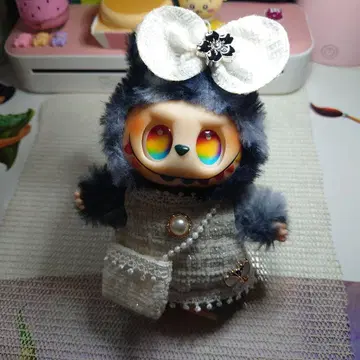 LABUBU 옷 갈아입기 포멀 화이트 3세트