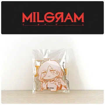새상품급 MILGRAM -밀그램- 시이나 마히루 마히루 아크릴 키링