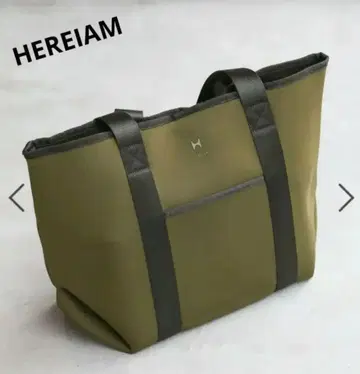 [ HEREIAM ] 스포티 W 로고 토트