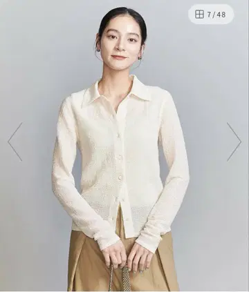 러셀 레이스 레귤러 카라 셔츠