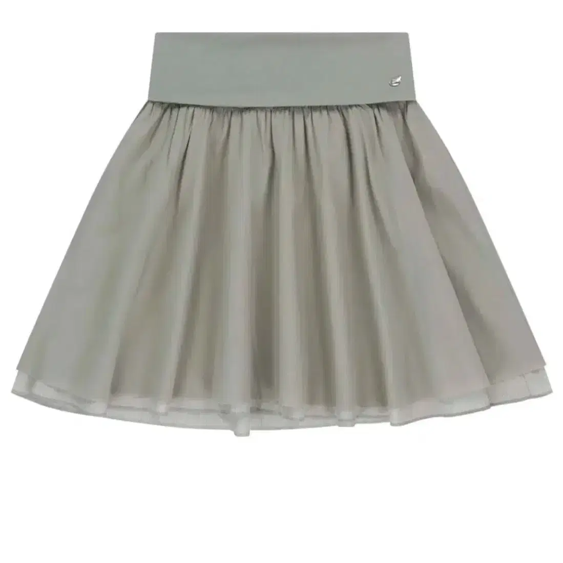 COYSEIO | 코이세이오 Koiseio Sweat Wrap Skirt Charcoal 2 on