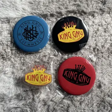 King Gnu CLUB GNU 회원 한정판 가챠 캔뱃지