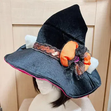 할로윈 마녀 모자 헬로키티 고양이 귀 마녀 모자 할로윈 분장에 USJ