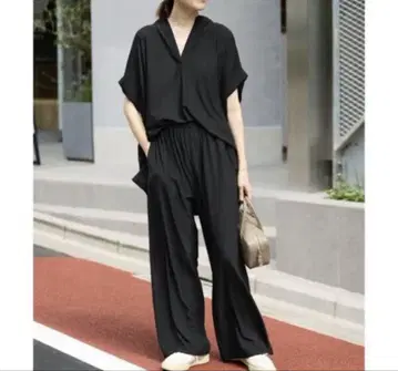 IENA SLOBE IENA 컷 조젯 셋업 36
