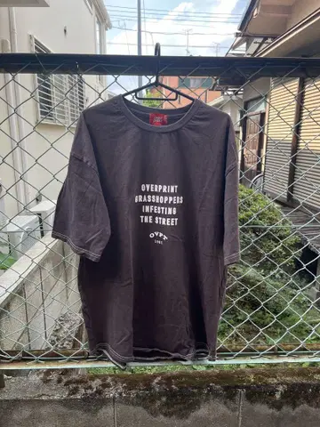 over print x ZEROZEROHERO 반팔 T셔츠 L