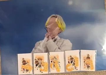 클리어 포스터, 스티커 세트 x 5장 (스토푸리 루토군)