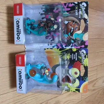 Splatoon amiibo 2체 세트