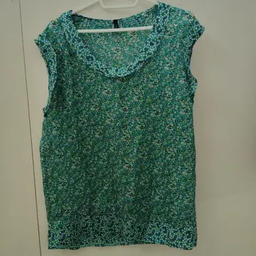 STILE BENETTON 스타일 베네통 슬리브리스 상의 실크 M