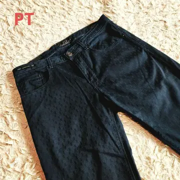 PT 치노 팬츠 파이브 포켓 네이비 올 패턴 32