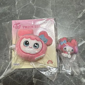 [ TWICE ] LOVELYS 산리오 모모 마이멜로디 가챠 헤어핀 세트