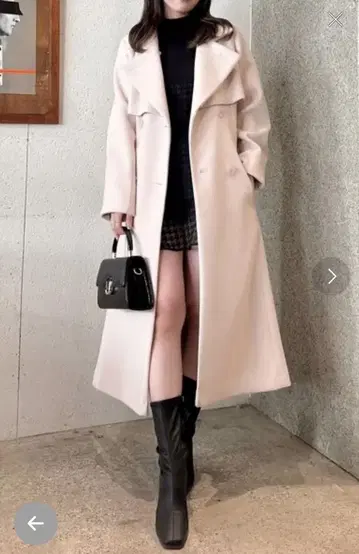 다즐린 2WAY 레이디 컬러 코트
