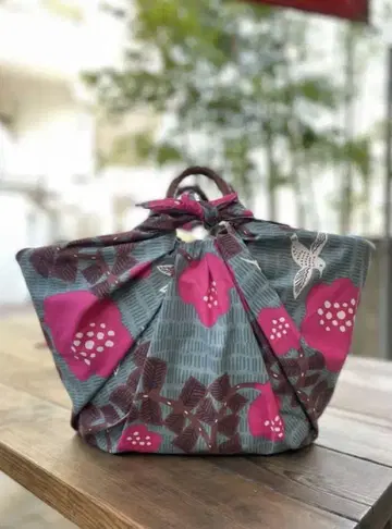 아쿠아 드롭 코튼 벌새 그레이 약 100cm 발수 보자기