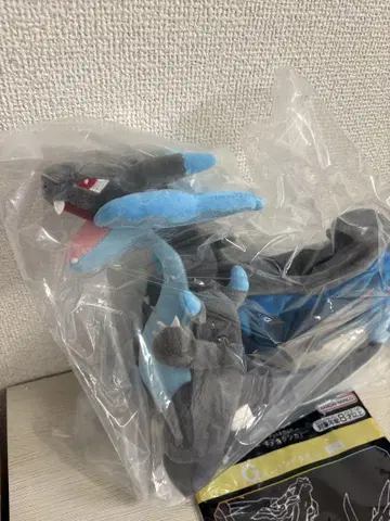 제일복권 메가리자몽X 봉제 인형, 메가진화 손수건 세트