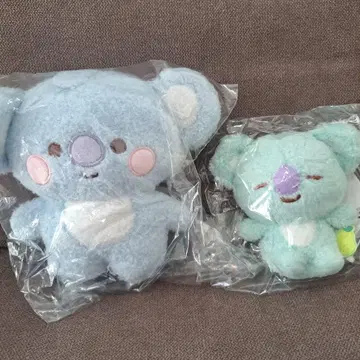 BT21 봉제 인형 후르츠 빈 인형 BTS