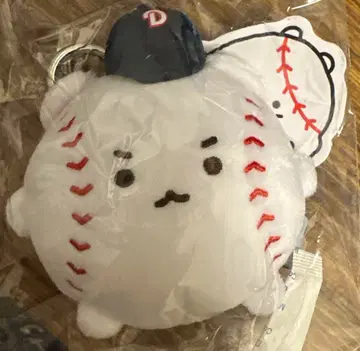 두산 베어스 맨 고무 야구공 키링