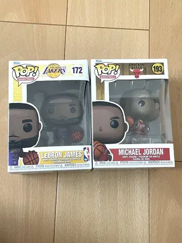Funko pop 레브론 & 조던 피규어 세트