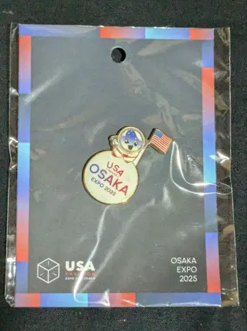 오사카 만박 EXPO USA 미국관 핀 배지 스파크 우주 비행사