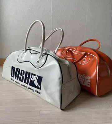 [ 레어 ] DASH 보스턴 에나멜 백 쇼와 레트로
