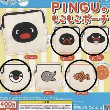 PINGU의 복슬복슬 파우치 핑가 물고기 PINGU
