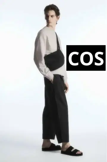 COS 와이드 팬츠 허리밴딩 사이드 포켓