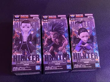 HUNTER x HUNTER 월드 컬렉터블 피규어 환영여단 3개 세트