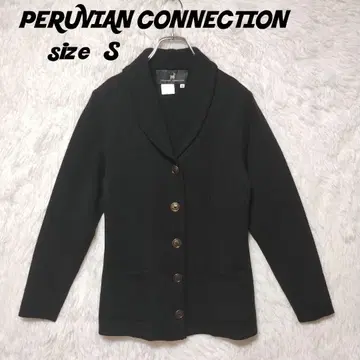 PERUVIAN CONNECTION 울 자켓 알파카 70% S