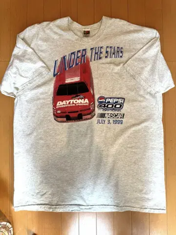 90s 펩시 PEPSHI 기업 로고 T셔츠 DAYTONA 빈티지