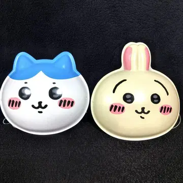 치이카와 (먼작귀) 하치와레 토끼 가면 세트