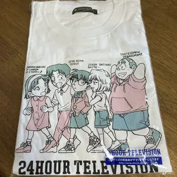 24시간 TV 차리티 셔츠 2025 코난 L 사이즈 화이트