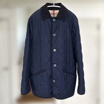 매킨토시 런던 울 퀼팅 자켓 네이비 38