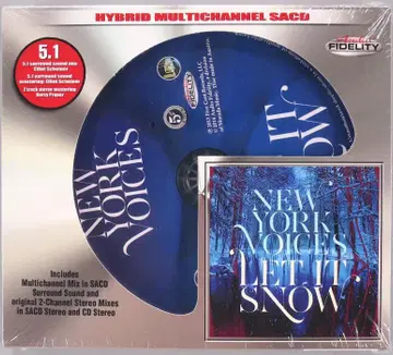 미개봉 Hybrid SACD 뉴욕 보이스 Let It Snow