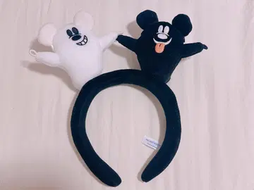 디즈니 할로윈 머리띠 오바케