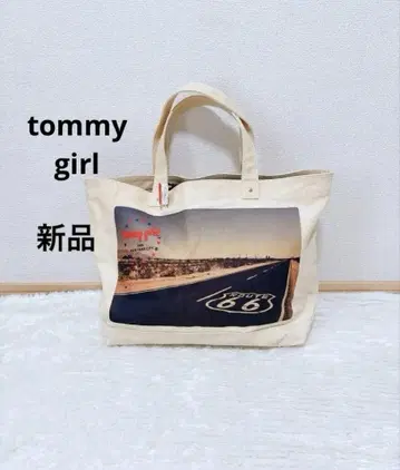 새상품 토미걸 토트백 대용량