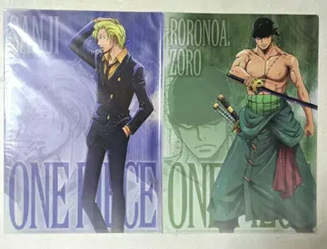 ONEPIECE 남자들과 비 조로 상디 클리어 파일 미개봉 레어템