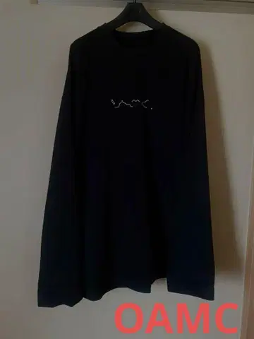 OAMC SCRIPT L/S 오버 실루엣 롱 T