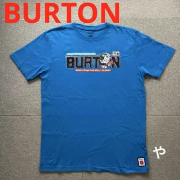 새상품급 BURTON 버튼 그래픽 디자인 셔츠 남성용 스포츠