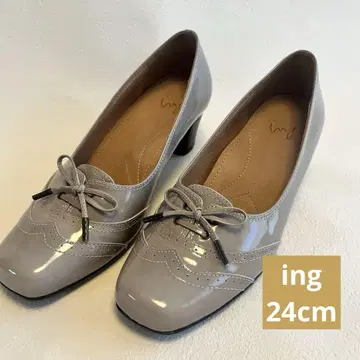 잉그 ing 트레디셔널 리본 펌프스 24cm 2E