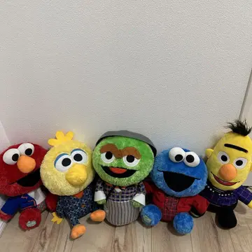 세서미 스트릿 봉제 인형 5체 세트