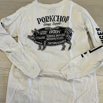 포크찹 porkchopGarage Supply 롱 슬리브 티셔츠