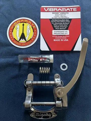 Bigsby B5 + Vibramate V5C + CALLAHAM 부품