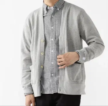 루프 휠러 x 빔즈 별주 Sweat Cardigan 그레이 M