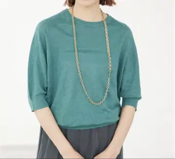 [IENA] 린넨 5부 소매 풀오버 프리 사이즈