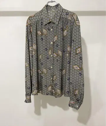 프린트 셔츠 vintage 구제 의류
