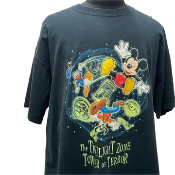 90's USA제 Disney TOWER OF TERROR 티셔츠
