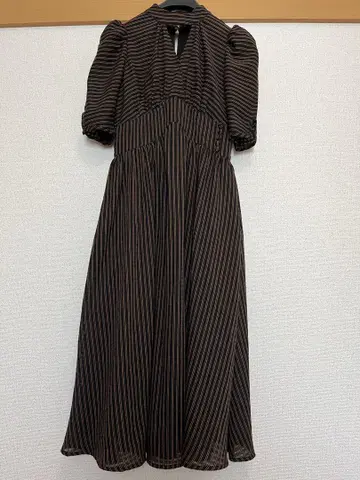 herlipto Striped Midi Dress