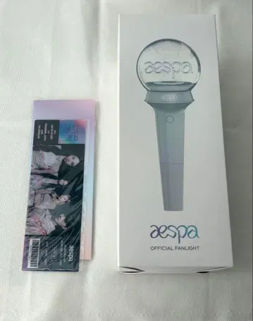 aespa 응원봉 일본 쇼케이스 기념품 포함