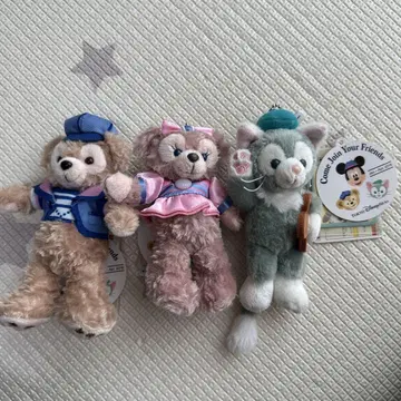 더피 셰리메이 젤라토니 인형 배지 세트