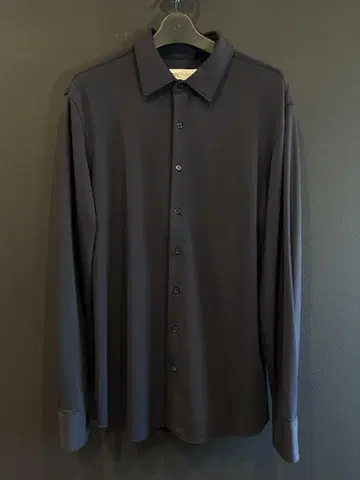 ZARA 자라 무지 긴팔 셔츠 남성용 네이비